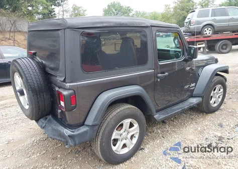 2020 Jeep Wrangler Sport S 4X4 из США, поврежденный, VIN 1C4GJXAN3LW194202